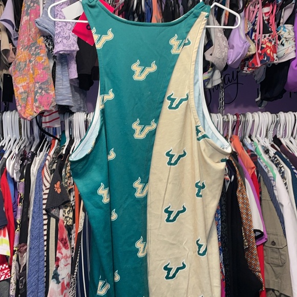 FOCO USA Forever Collectibles™ South Florida open back running shirt College - Picture 5 of 12